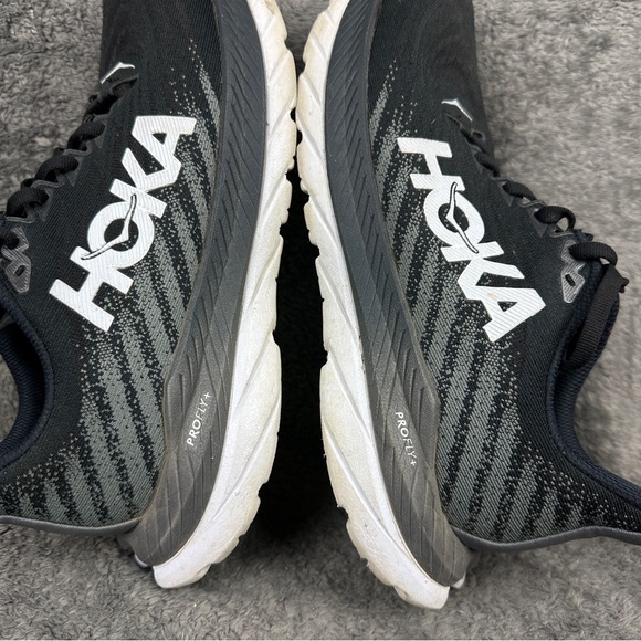 Hoka Women’s Mach 5 Black Running Shoes 7.5 B - Picture 4 of 9